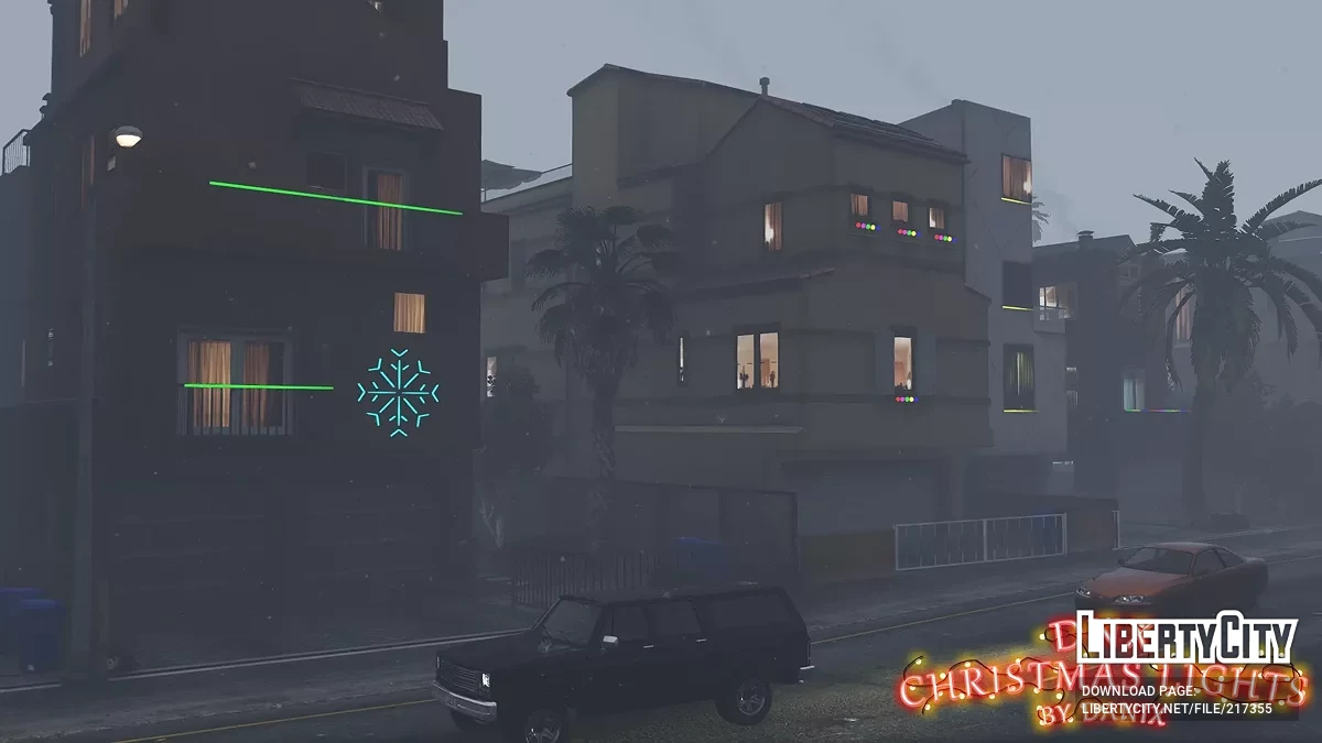 Новогодние украшения для Лос-Сантоса / GTA 5
