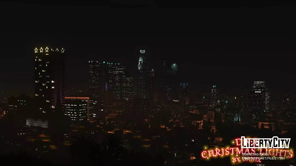Новогодние украшения для Лос-Сантоса / GTA 5