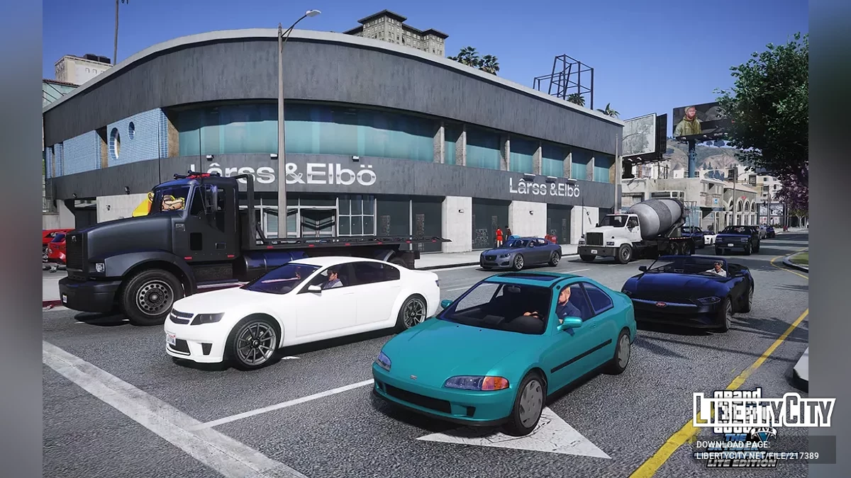 Skysder's Enhanced Traffic Experience: Lite Edition [OIV] 5.2.2 / GTA 5