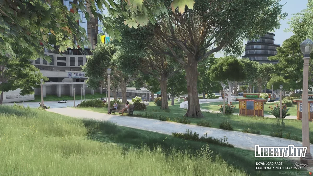 Extra Vegetation Lagunas Park / GTA 5