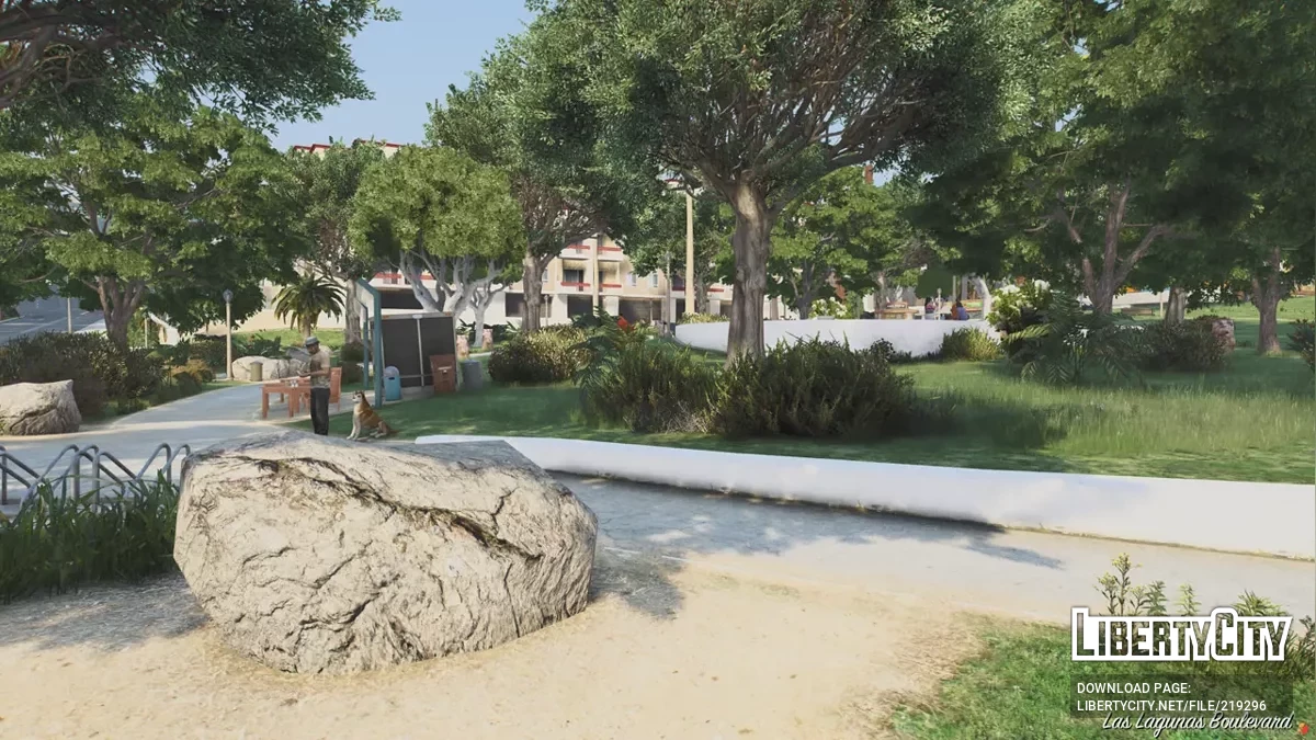 Extra Vegetation Lagunas Park / GTA 5