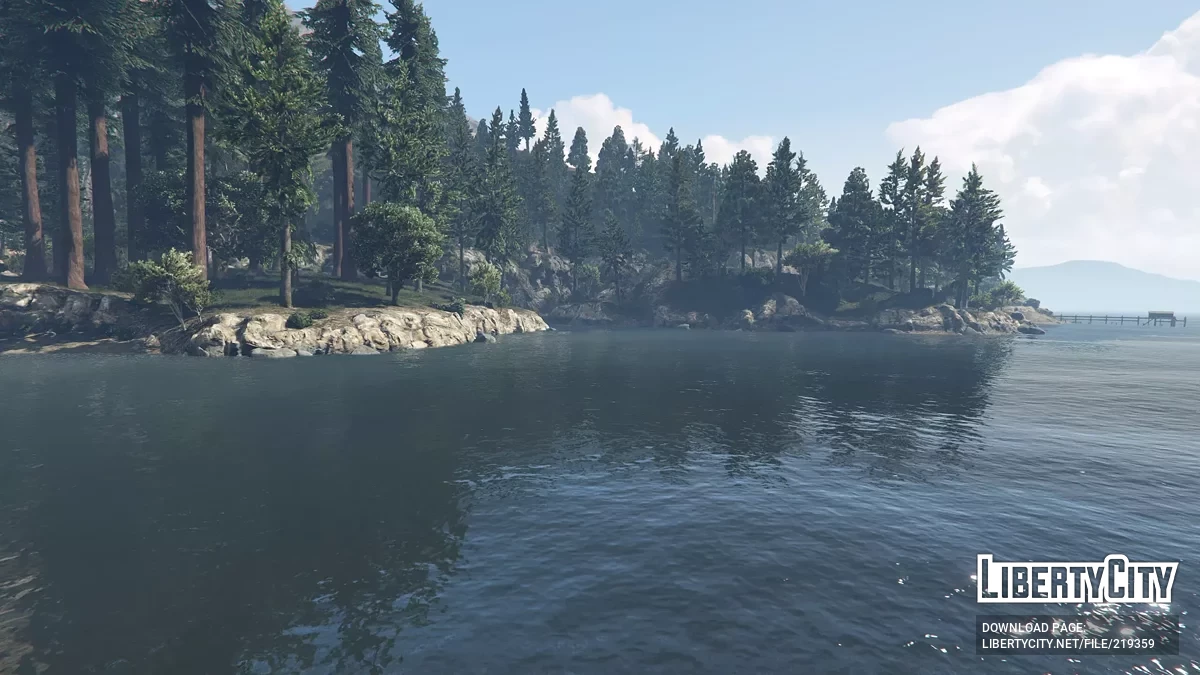 Обновлённые леса в Сан-Андреасе / GTA 5