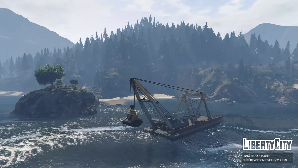 Обновлённые леса в Сан-Андреасе / GTA 5