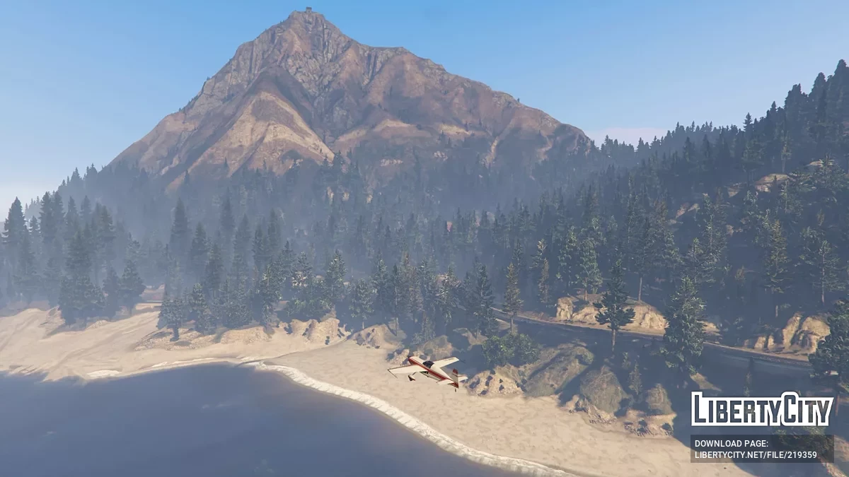 Обновлённые леса в Сан-Андреасе / GTA 5