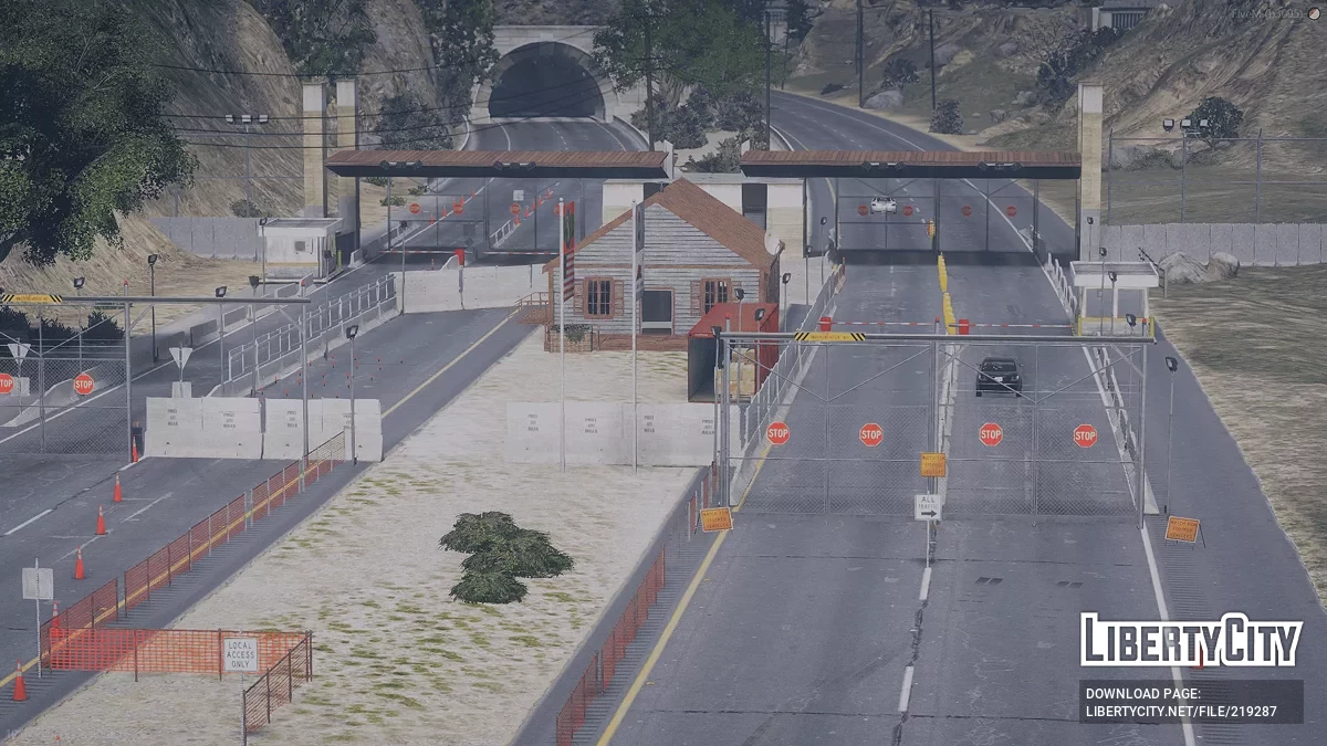 Пограничный контрольно-пропускной пункт / GTA 5