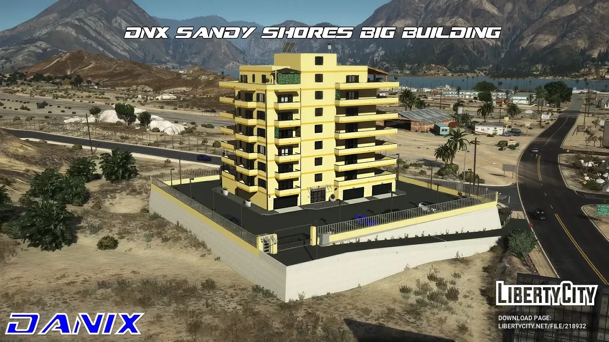 Большое здание в Sandy Shores / GTA 5