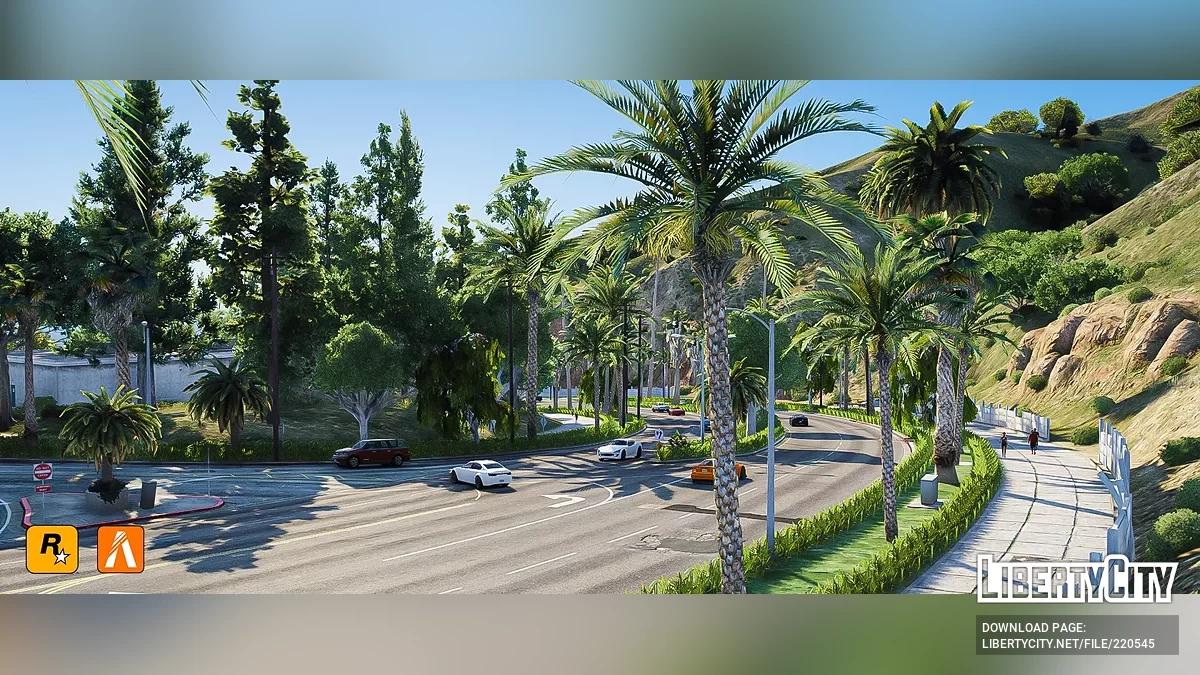 Больше растительности в Los Santos / GTA 5