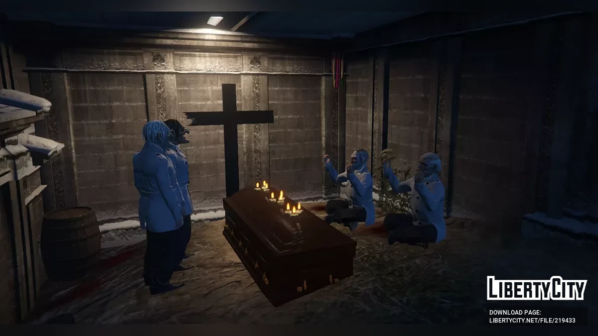 Кладбищенский хоррор / GTA 5