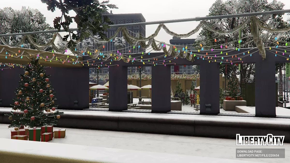 Новый год на Юнион-сквер / GTA 5