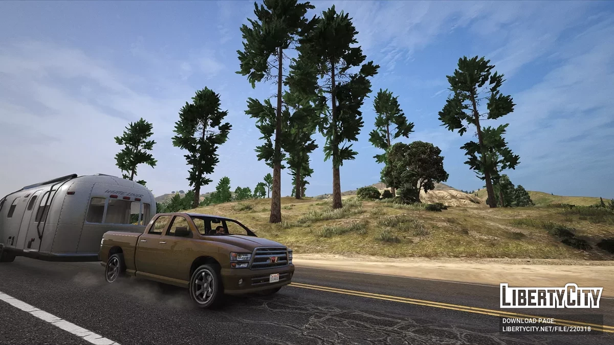 Новые деревья в игре / GTA 5