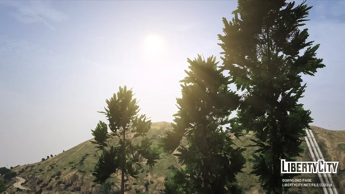 Новые деревья в игре / GTA 5