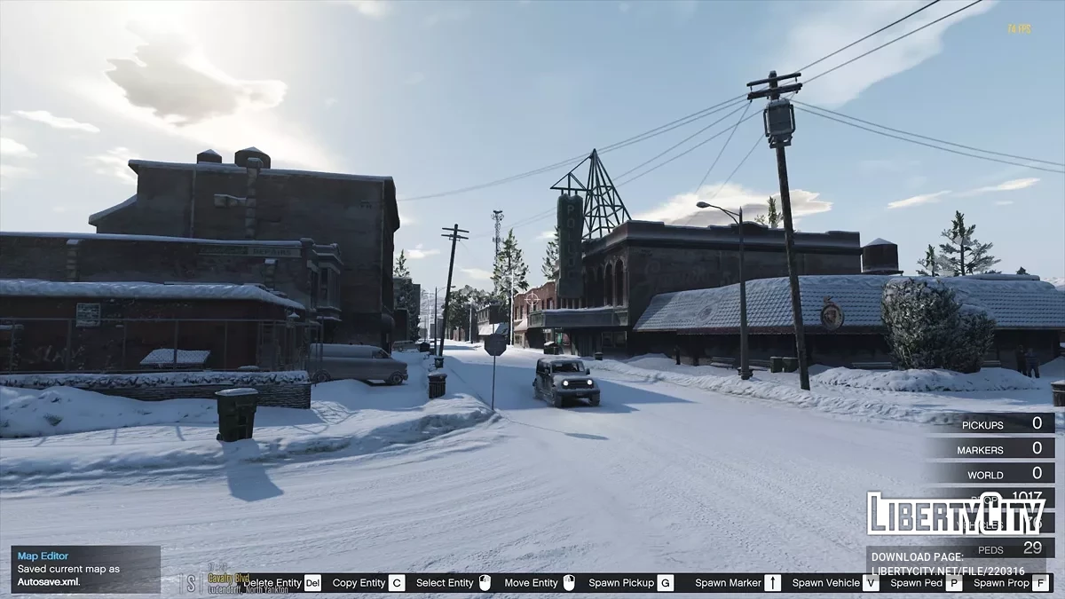 Оживлённый Северный Янктон / GTA 5
