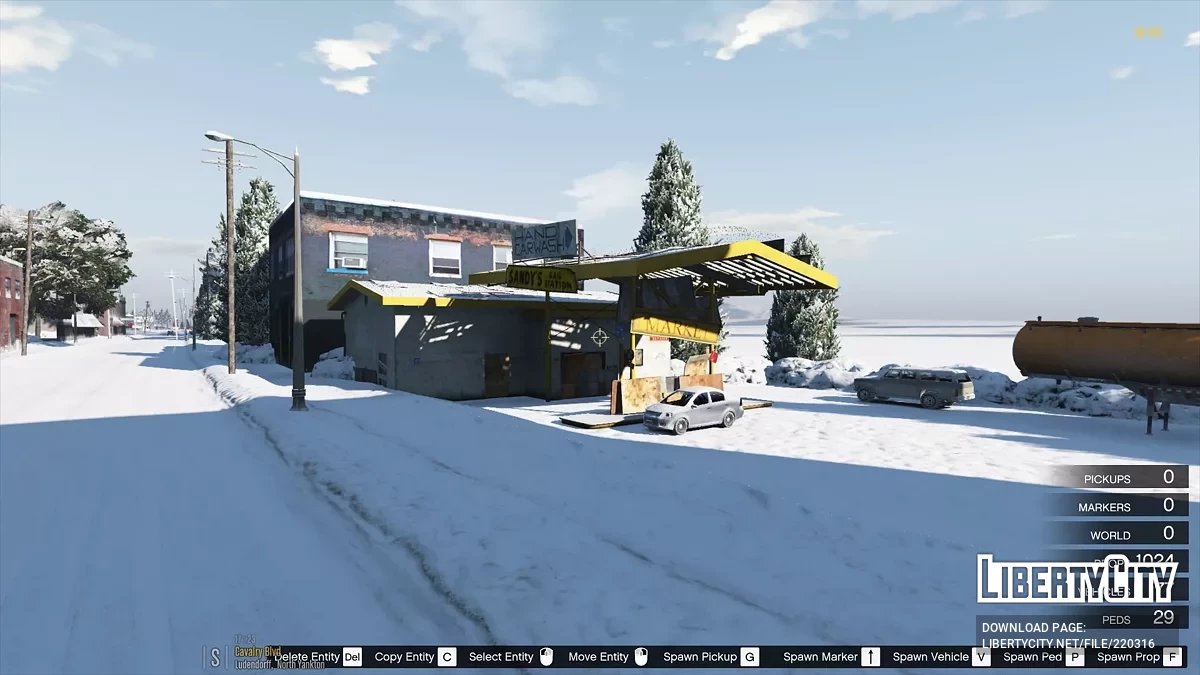 Оживлённый Северный Янктон / GTA 5