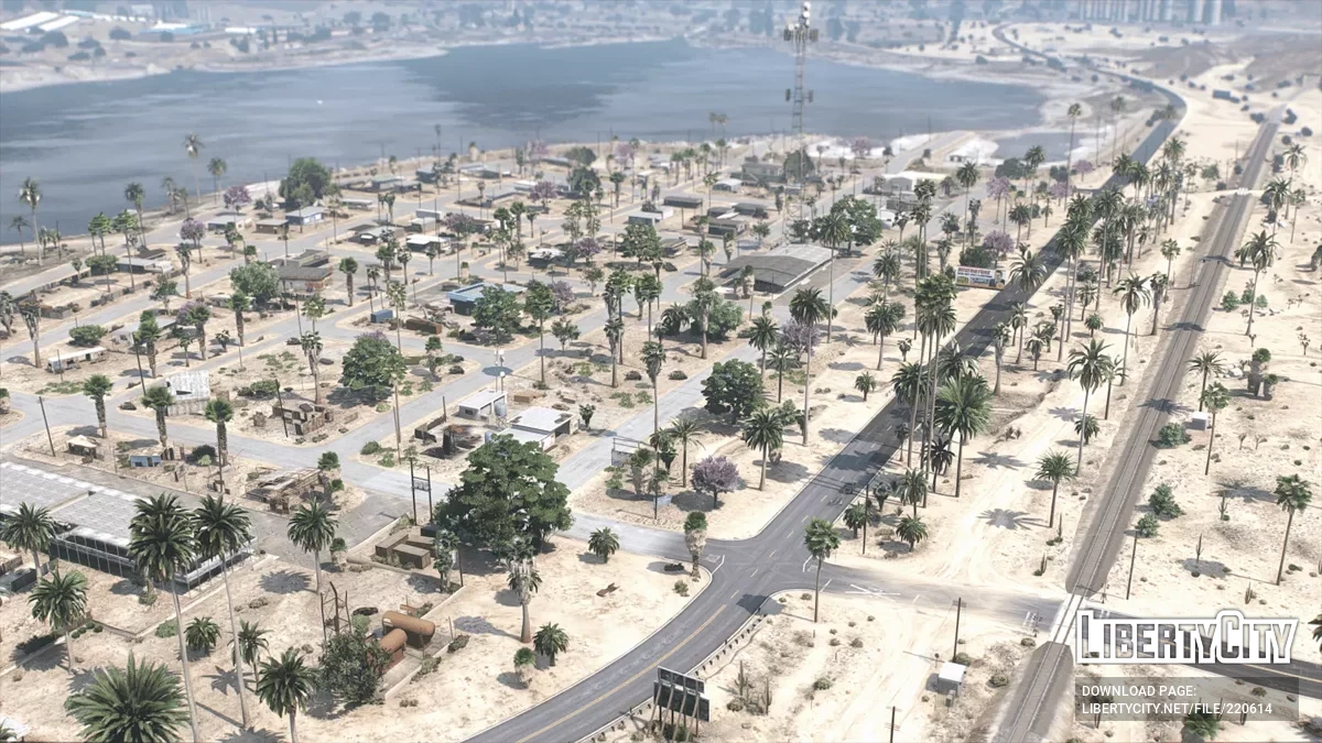 Обновление растительности в Sandy Shores / GTA 5