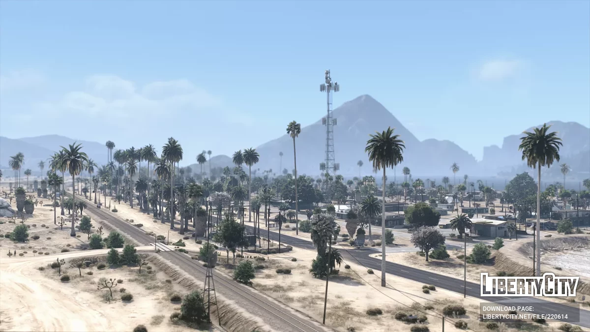 Обновление растительности в Sandy Shores / GTA 5