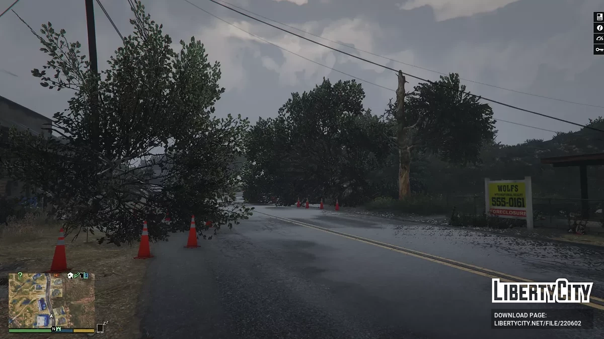 Торнадо в Грейпсед / GTA 5