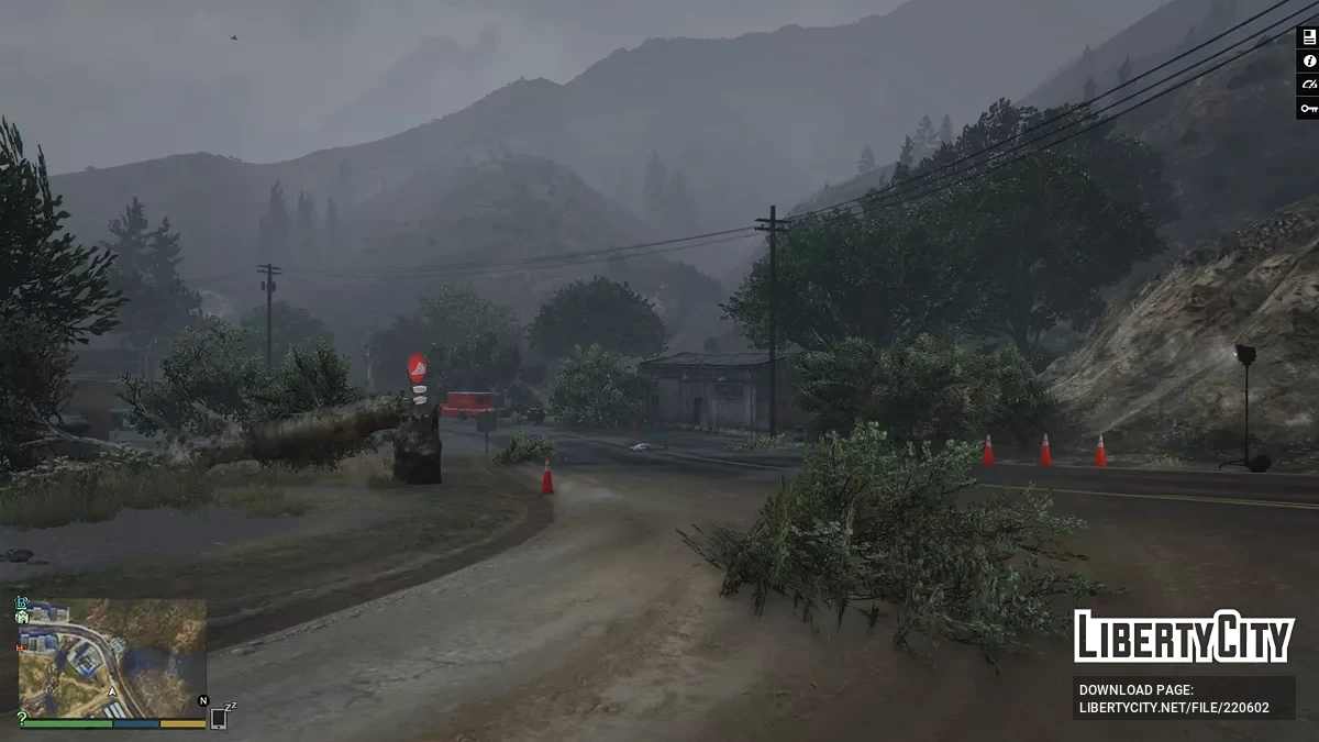 Торнадо в Грейпсед / GTA 5