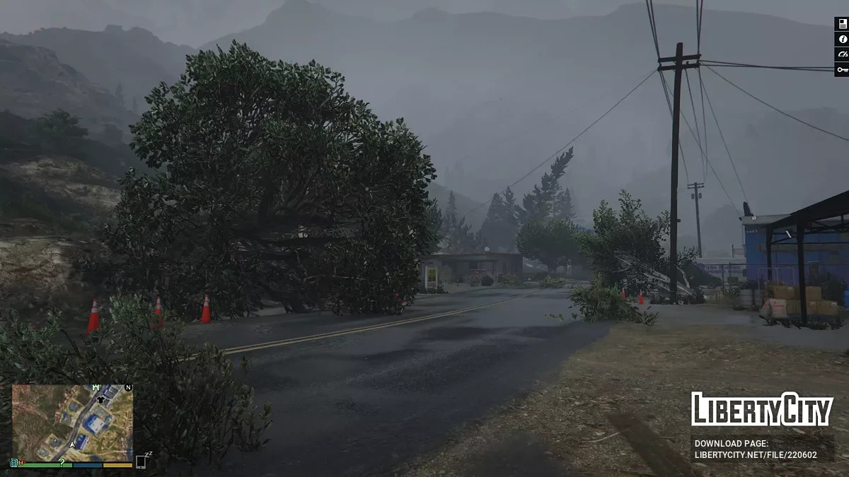 Торнадо в Грейпсед / GTA 5