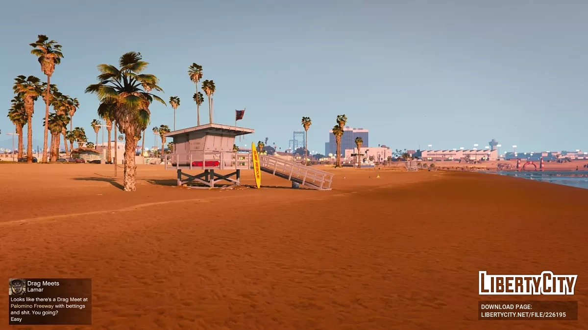Больше пальм на пляже / GTA 5