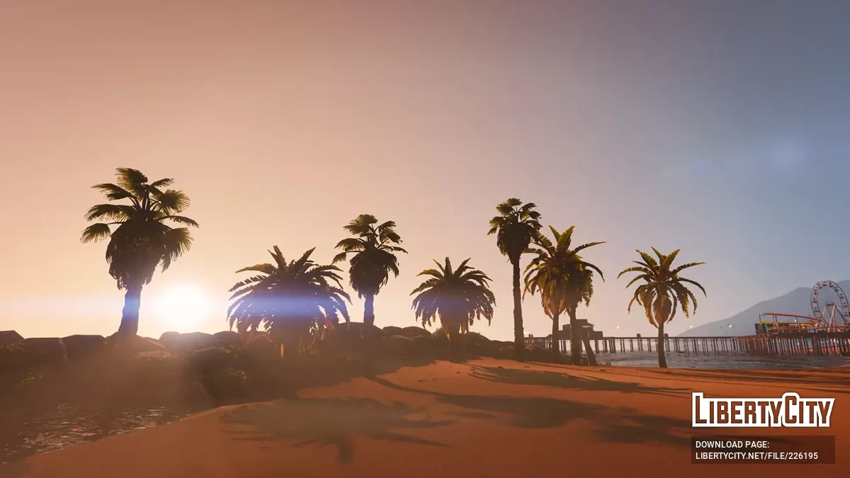 Больше пальм на пляже / GTA 5