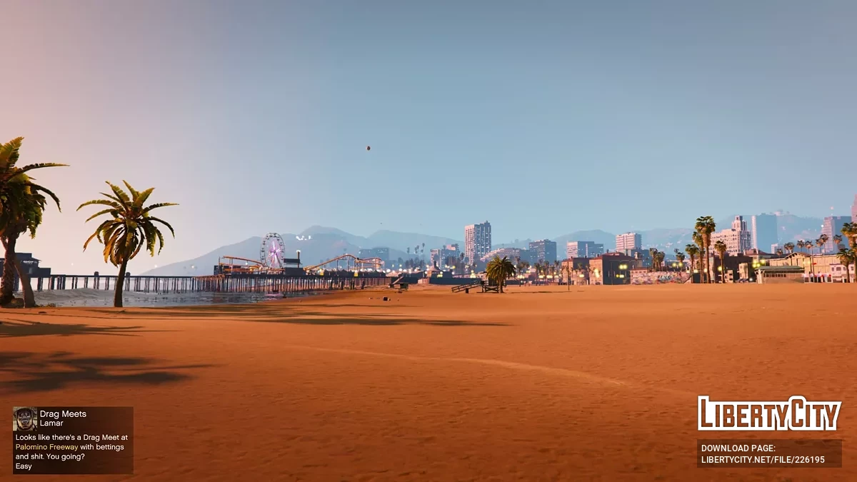 Больше пальм на пляже / GTA 5