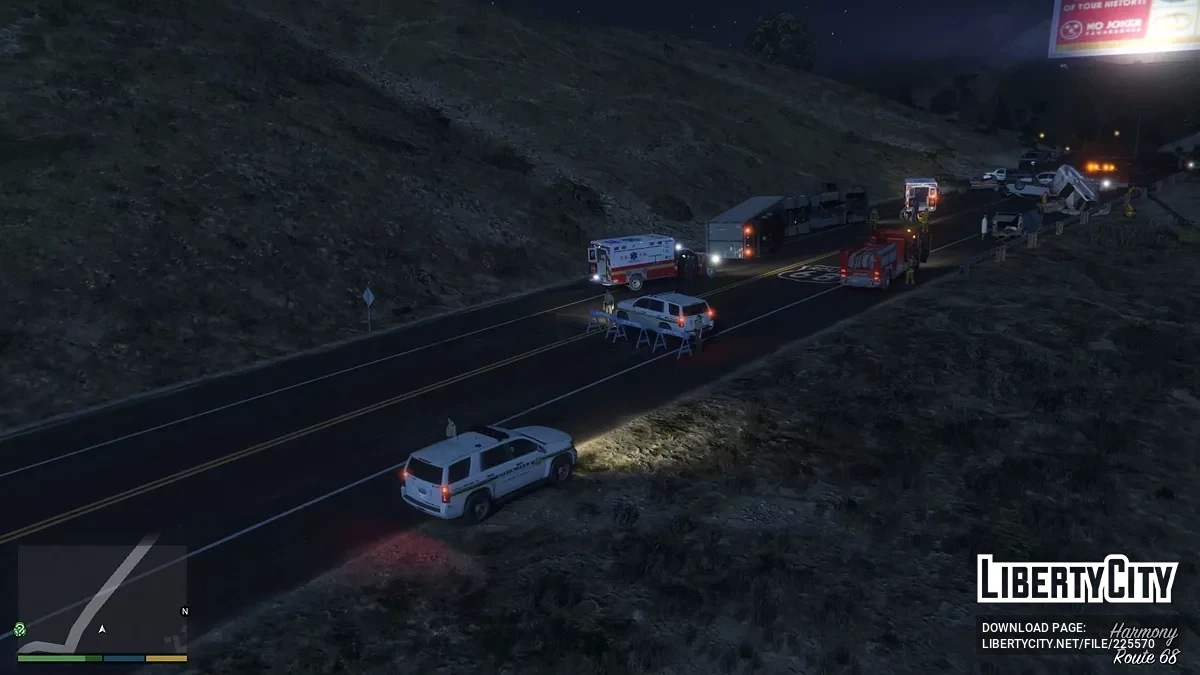 Крушение вертолета / GTA 5