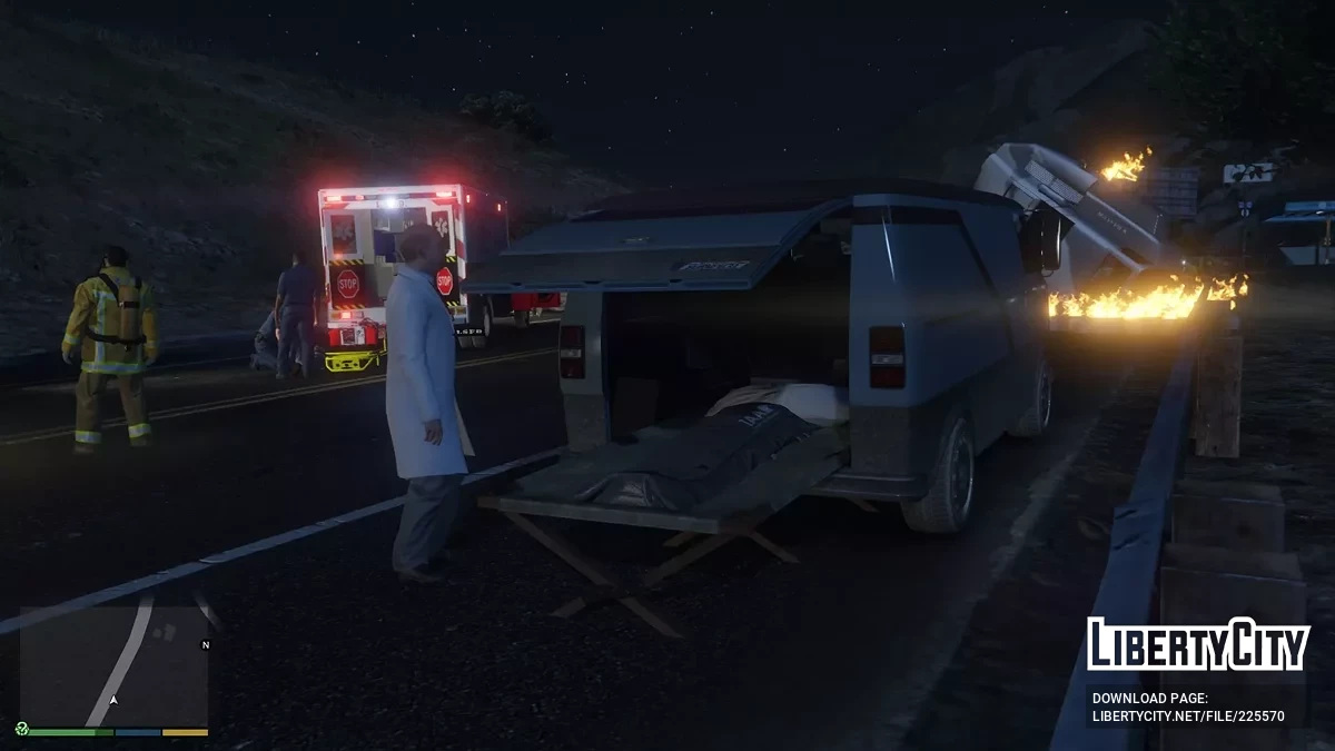 Крушение вертолета / GTA 5