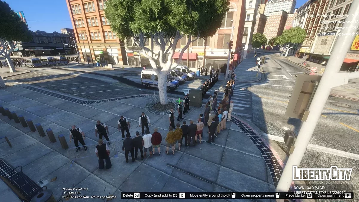 Массовые беспорядки / GTA 5