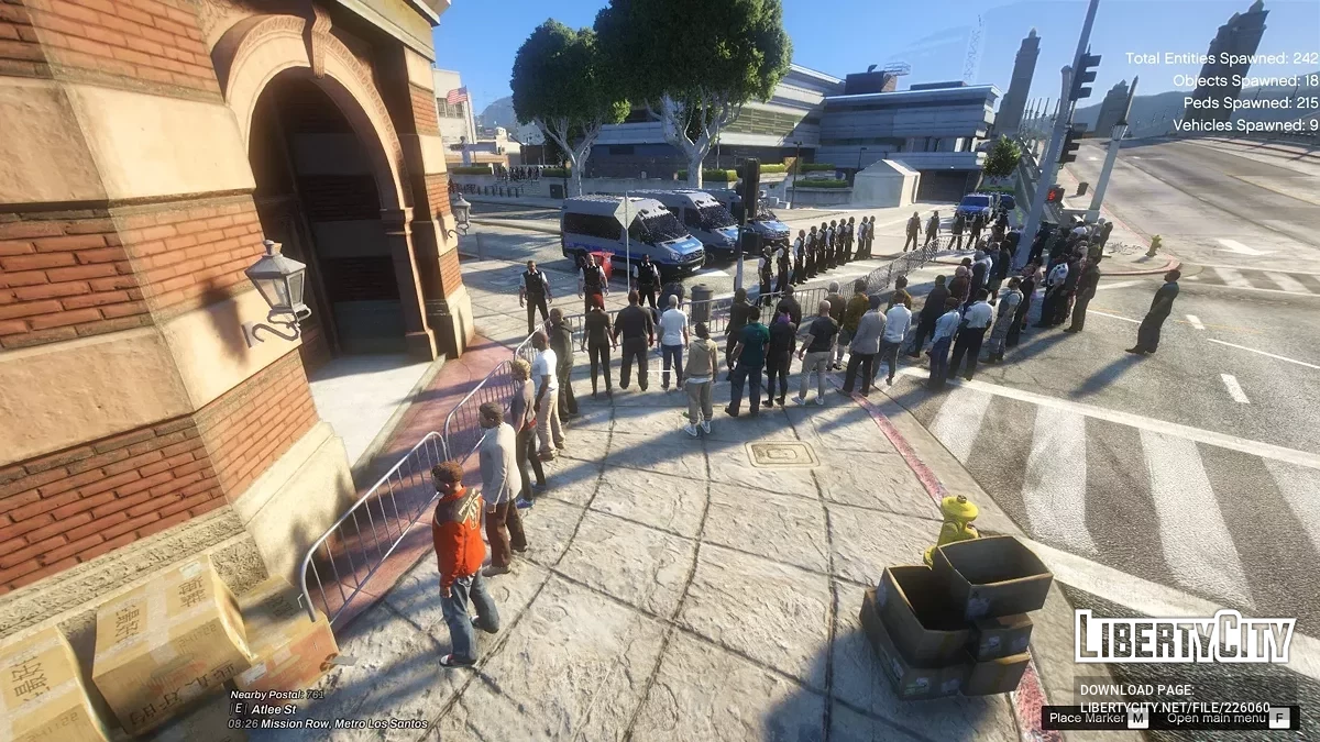 Массовые беспорядки / GTA 5