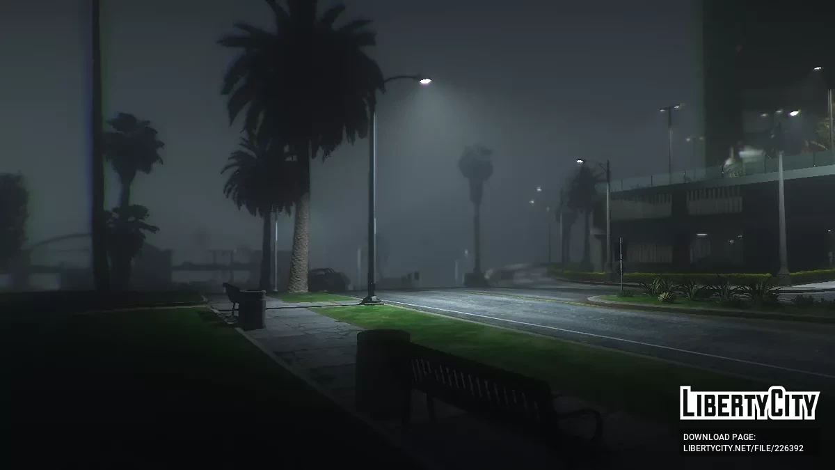 Улучшение уличных фонарей / GTA 5