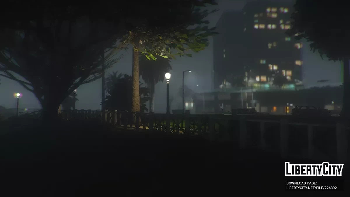 Улучшение уличных фонарей / GTA 5