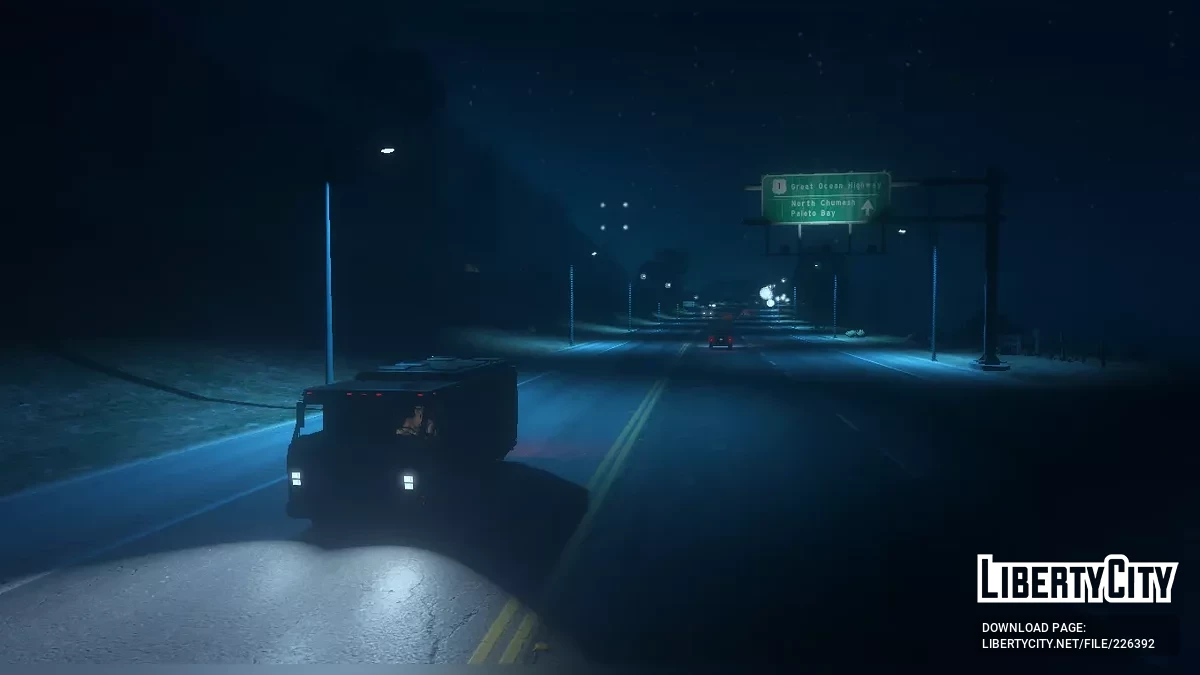 Улучшение уличных фонарей / GTA 5