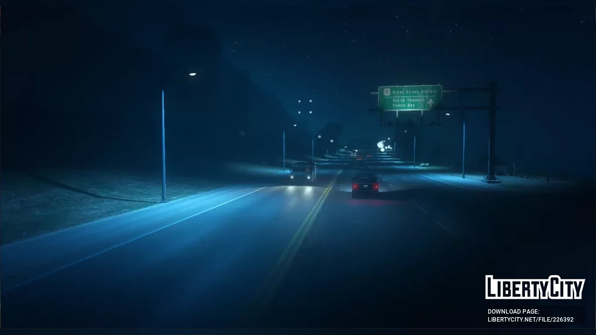 Улучшение уличных фонарей / GTA 5