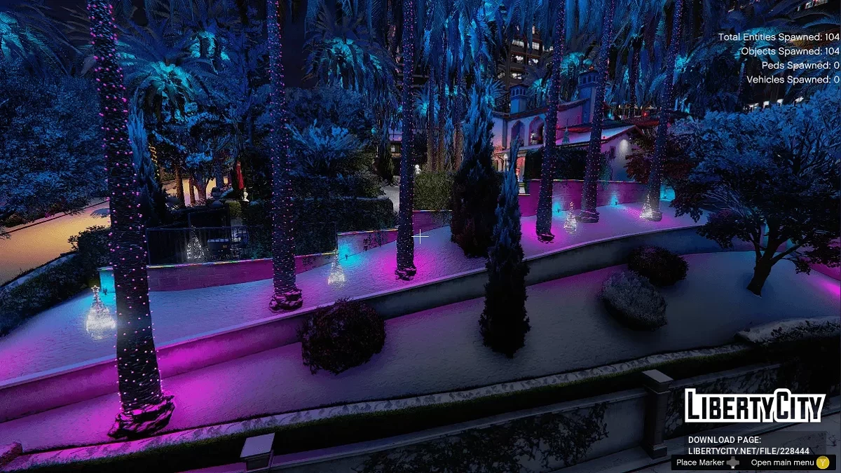 Новогодний дом Майкла / GTA 5