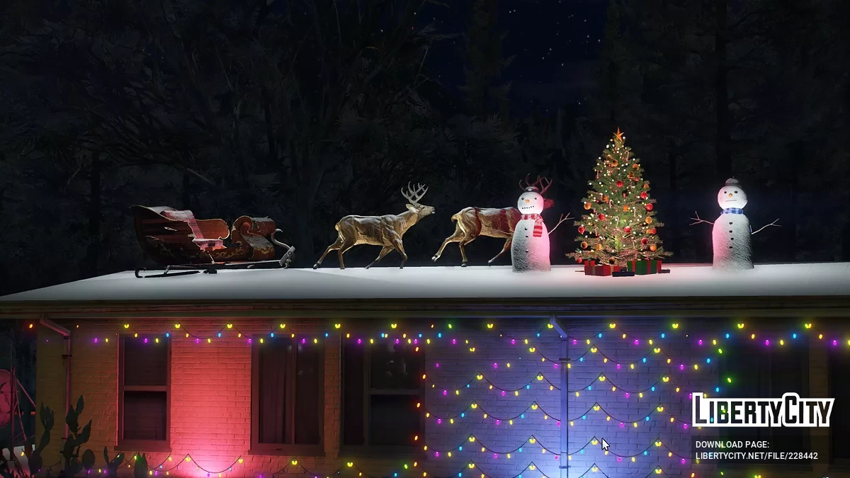 Новогодний Палето-Бей / GTA 5