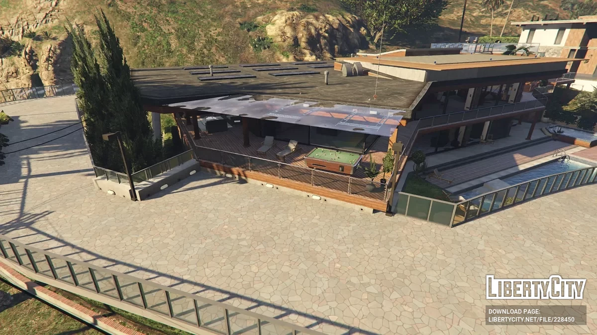 Пристройка и гараж дома Франклина / GTA 5