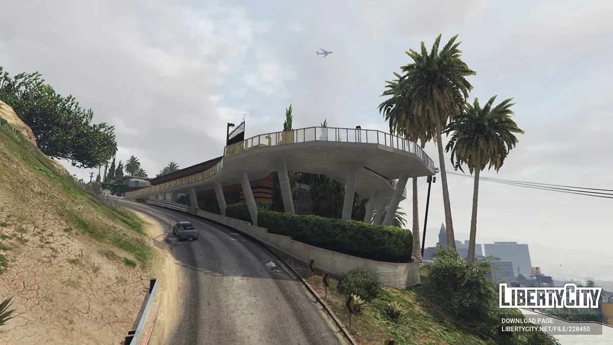 Пристройка и гараж дома Франклина / GTA 5