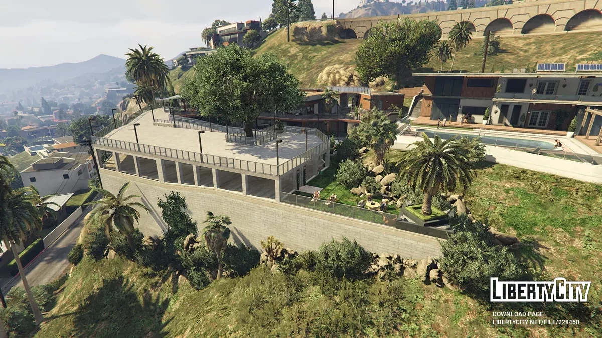 Пристройка и гараж дома Франклина / GTA 5