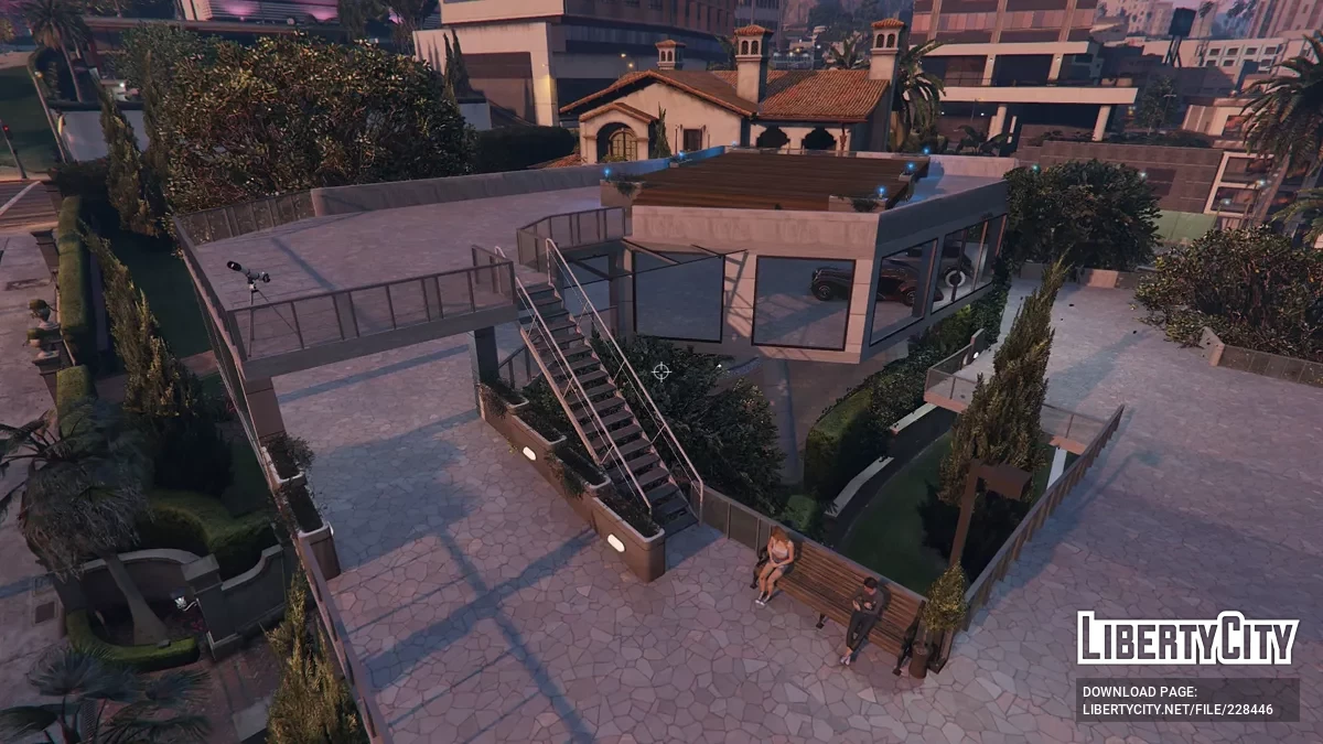 Пристройка и гараж дома Майкла / GTA 5