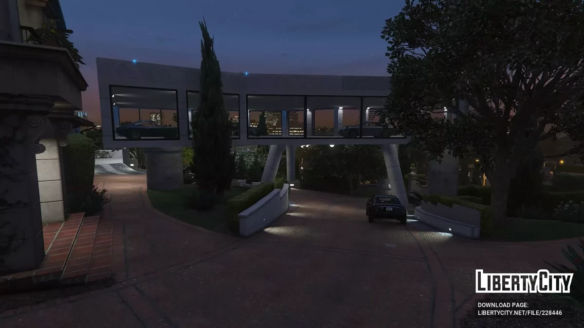 Пристройка и гараж дома Майкла / GTA 5