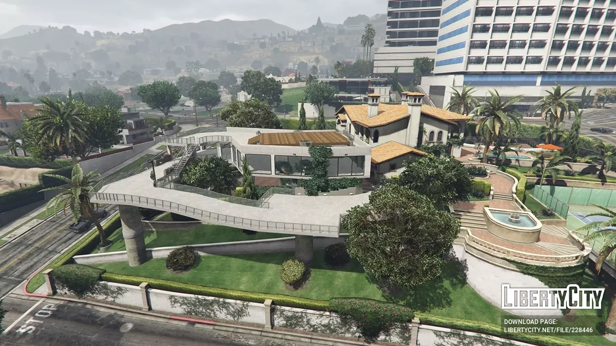 Пристройка и гараж дома Майкла / GTA 5