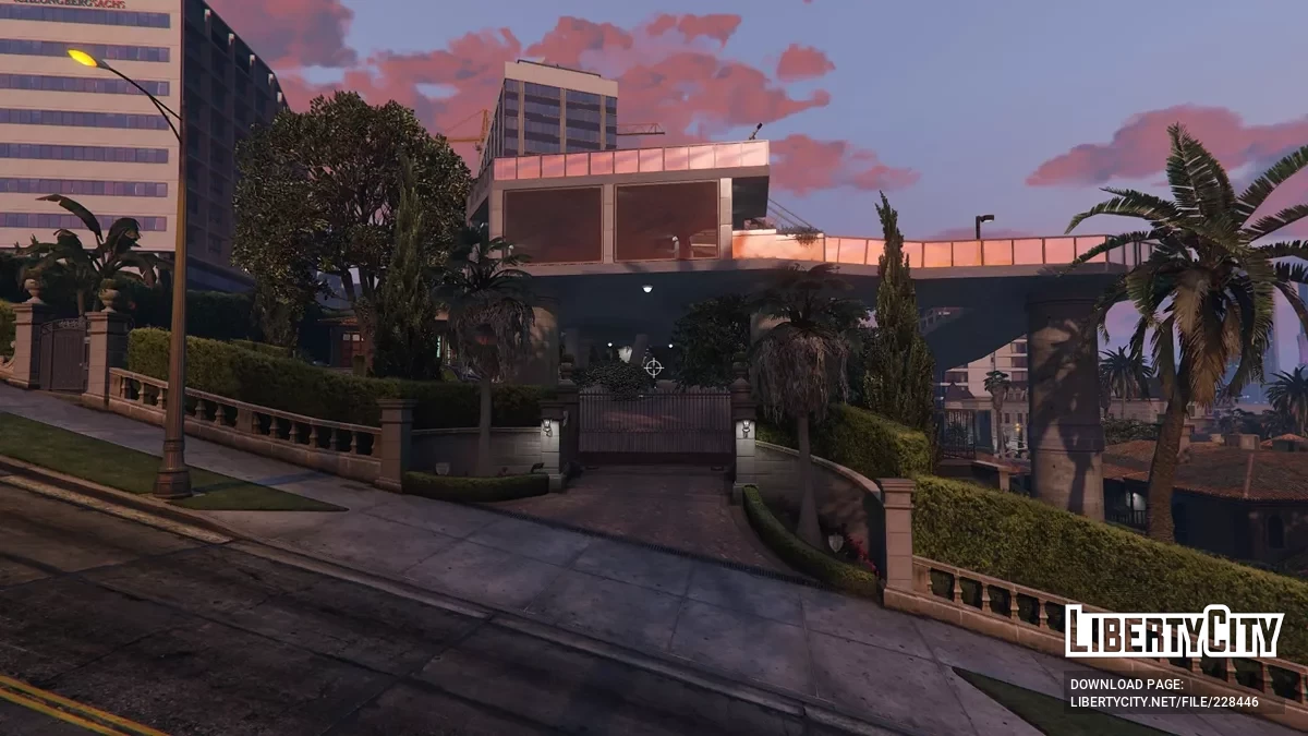 Пристройка и гараж дома Майкла / GTA 5