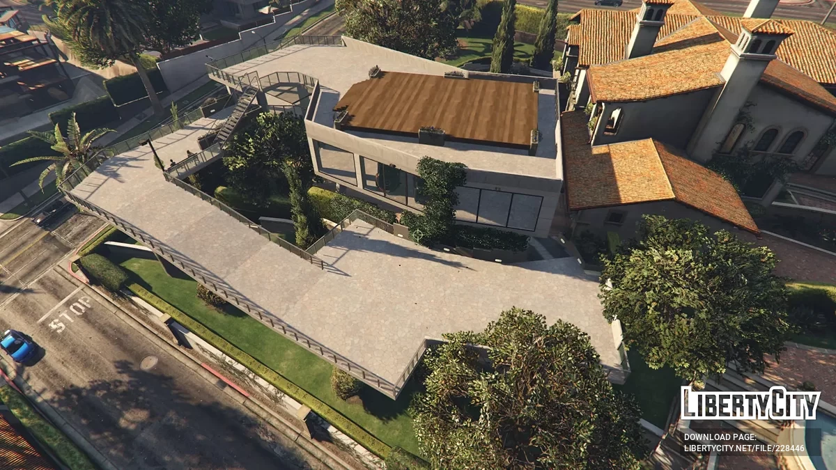 Пристройка и гараж дома Майкла / GTA 5