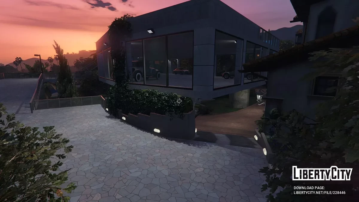 Пристройка и гараж дома Майкла / GTA 5