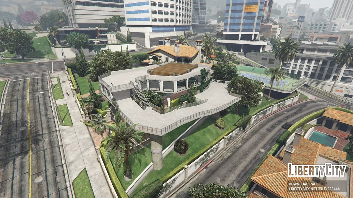 Пристройка и гараж дома Майкла / GTA 5