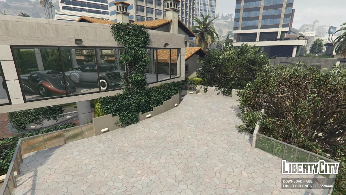 Пристройка и гараж дома Майкла / GTA 5