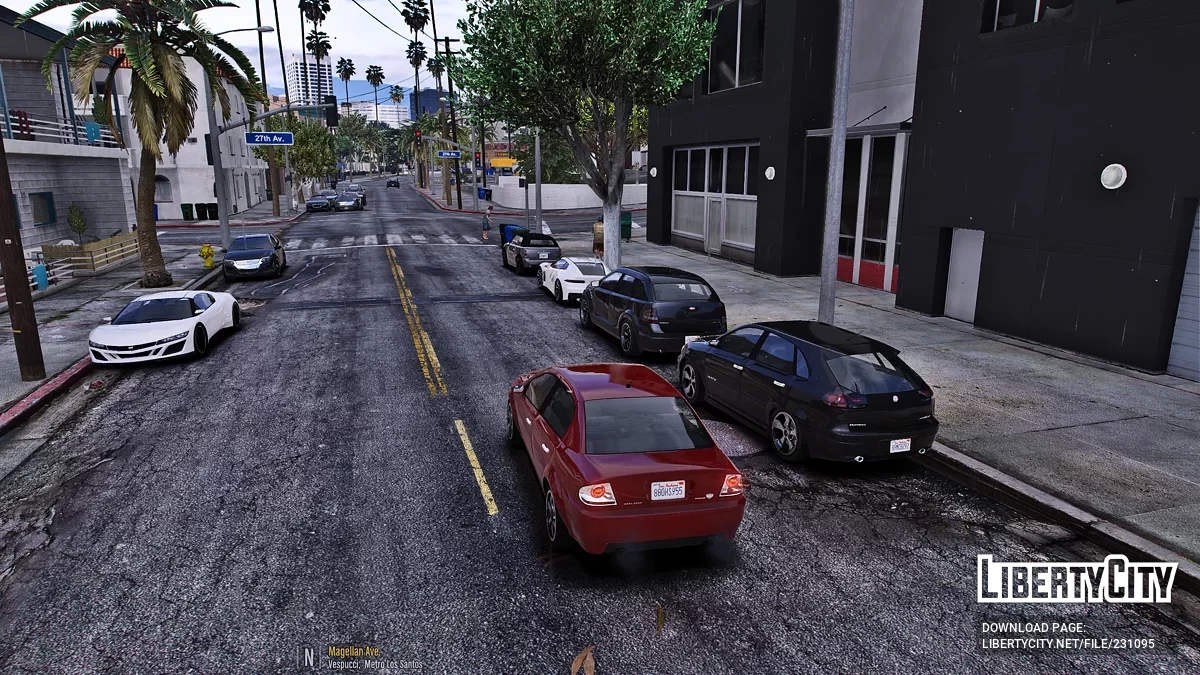 Увеличение разнообразия трафика / GTA 5