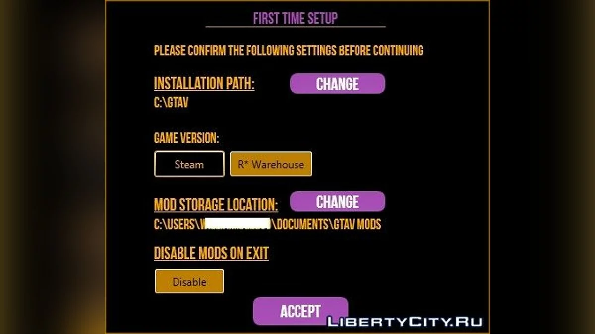 GTA V Mod Manager 1.0.5616.14897 / GTA 5