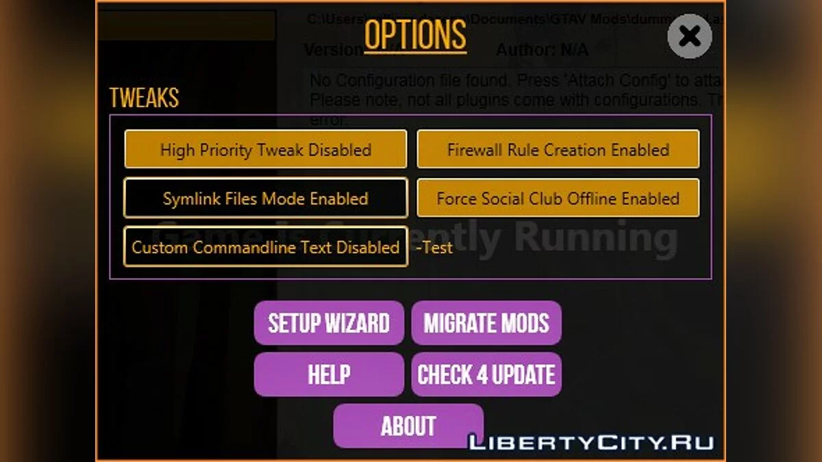 GTAV Mod Manager 1.0.6379.16959 / GTA 5