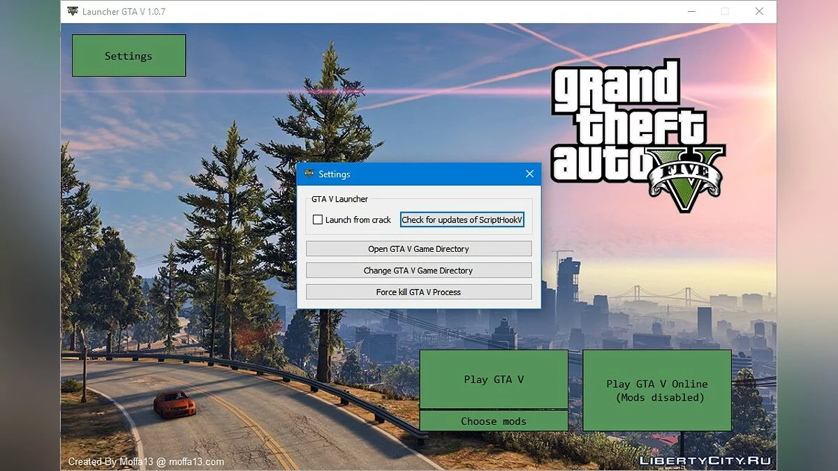GTA V Launcher 1.0.7 / GTA 5